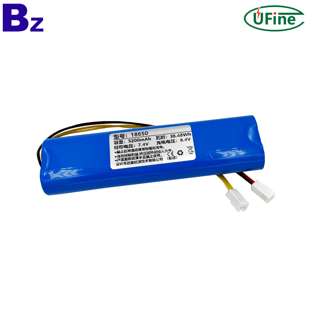 5200mAh Lithium-ion Battery Pack for Lighting Device