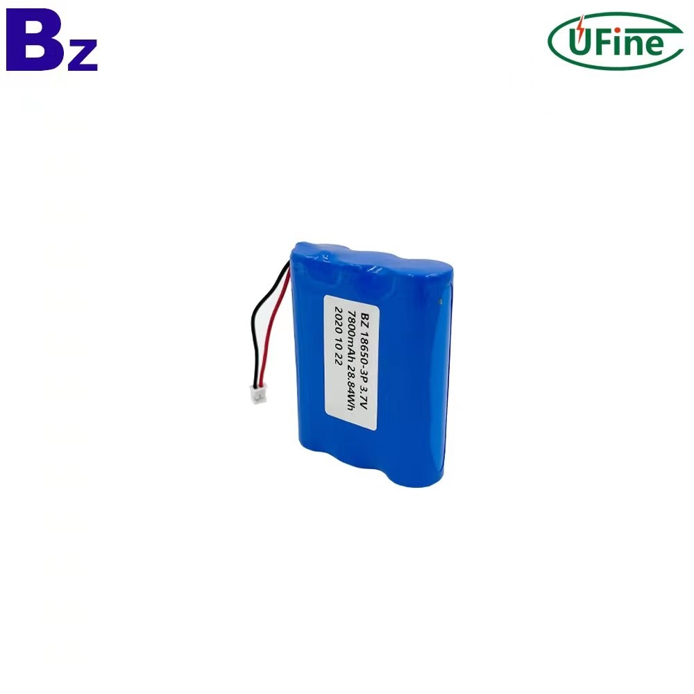 18650-3P 3.7V 7800mAh Cylindrical Battery Pack