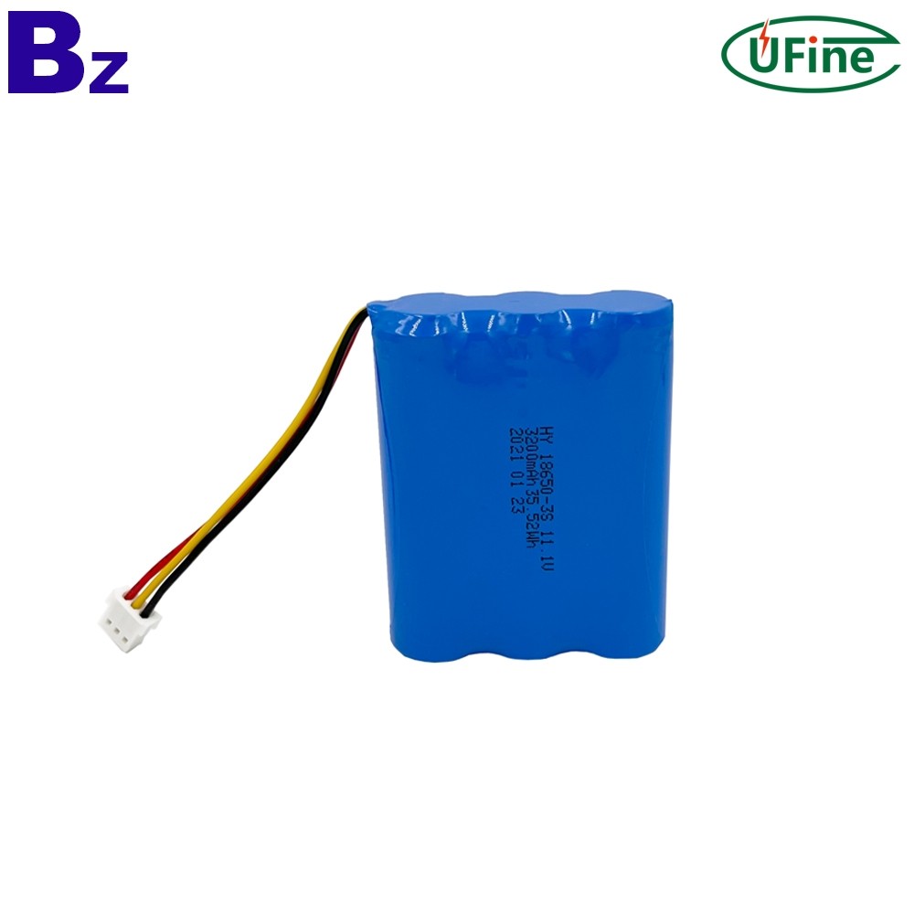 18650-3S 11.1V 3200mAh Rechargeable Battery Pack