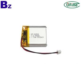 Batterie Li-Pol 600mAh, 3.7V, 802528