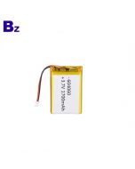 China Lithium Cells Factory Customized KC Certification Lipo Battery for Medical Device BZ 604060 1700mAh 3.7V Rechargeable LiPo Battery