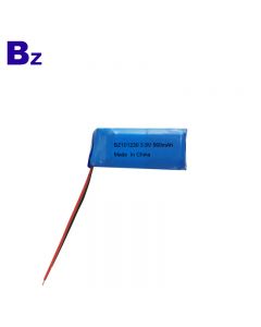 China Battery Manufacturer Customized Rechargeable Battery For Electric Toothbrush BZ 101230 3.7V 560mAh LiPo Battery