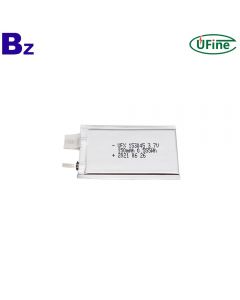 China High Quality Ultra-thin Rechargeable Cell for Wearable Medical Equipment UFX 153045 150mAh 3.7V Lithium-ion Polymer Battery