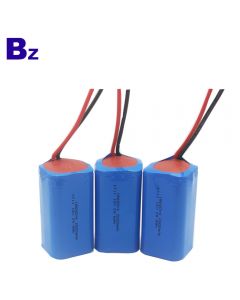 Best Lithium Battery Manufacturer OEM Cylindrical Battery BZ 18650 4S 2000mAh 14.8V Rechargeable Li-ion Battery