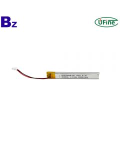 Customized Ultra-narrow Strip Battery BZ 500868 3.7V 300mAh 2C Discharge Battery for LED Light