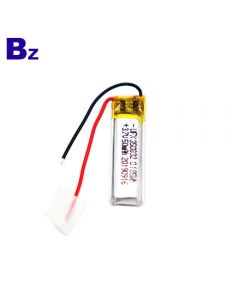 China Good Quality Battery For Electric Toothbrush UFX 350832 50mAh 3.7V Li-Polymer Battery 