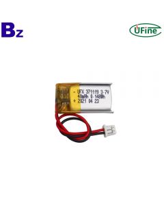 2021 Year Most Popular For Mini Electronic Bracelet Rechargeable Lipo Battery UFX 371119 40mAh 3.7V Li-polymer Battery