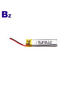 Manufacturers Supply For Illuminated Shoes  A Grade Battery UFX 401040 3.7V 100mAh Li-Polymer Battery
