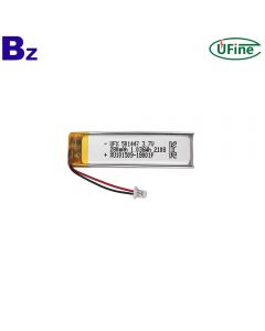 Lipo Cell Factory Wholesale for Laser Pointer Batteries UFX 501447 280mAh 3.7V Lithium Polymer Battery with KC Certificate