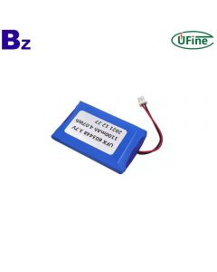 China Lithium-ion Polymer Cell Manufacturer Wholesale Rechargeable Battery for Smart Table Lamp UFX 603448 3.7V 1100mAh Lipo Battery