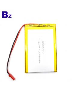 High Performance Battery For Water Quality Tester Battery BZ 606090 4000mAh 3.7V Li-Polymer Battery With UL Certification