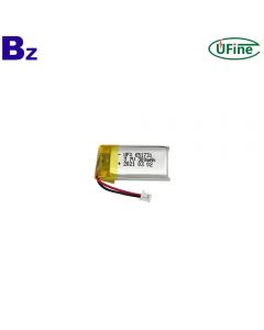 Li-polymer Cell Factory Wholesale Temperature Detector Battery UFX 651731 3.7V 300mAh Lithium-ion Battery