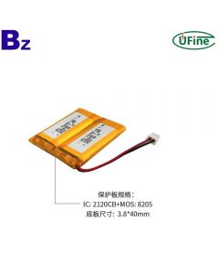 China Best Li-polymer Cell Manufacturer Wholesale High Quality Battery Pack UFX 702257-2S 7.4V 1000mAh Rechargeable Lipo Battery