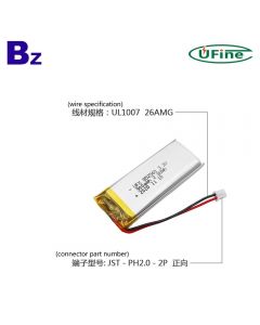 Top Selling Healthcare Device LiFePO4 Battery UFX 852560 900mAh 3.2V Lithium iron phosphate battery