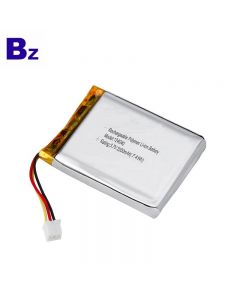 China Manufacturer OEM For Small Air Pump Battery BZ 124040 2000mAh 3.7V Li-Polymer Battery With KC Certification 