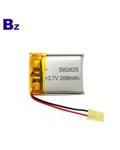 Cheapest For GPS Tracker Lipo Battery BZ 502025 200mAh 3.7V Lithium Polymer Battery With KC Certification