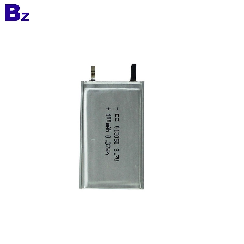100mah 3.7V Ultra Thin Polymer Li-Ion Battery
