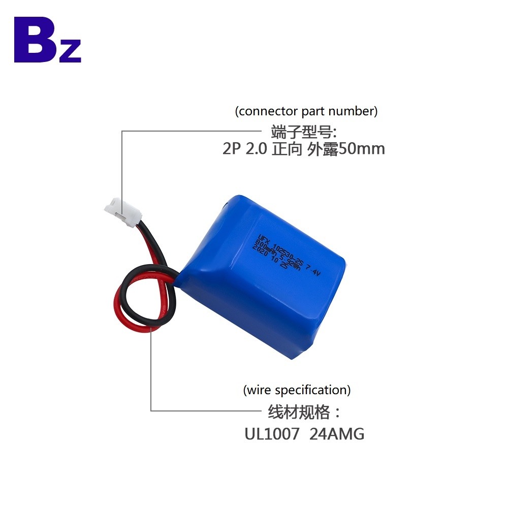 2020 China Best Battery Factory Supply 800mAh Li-polymer Battery