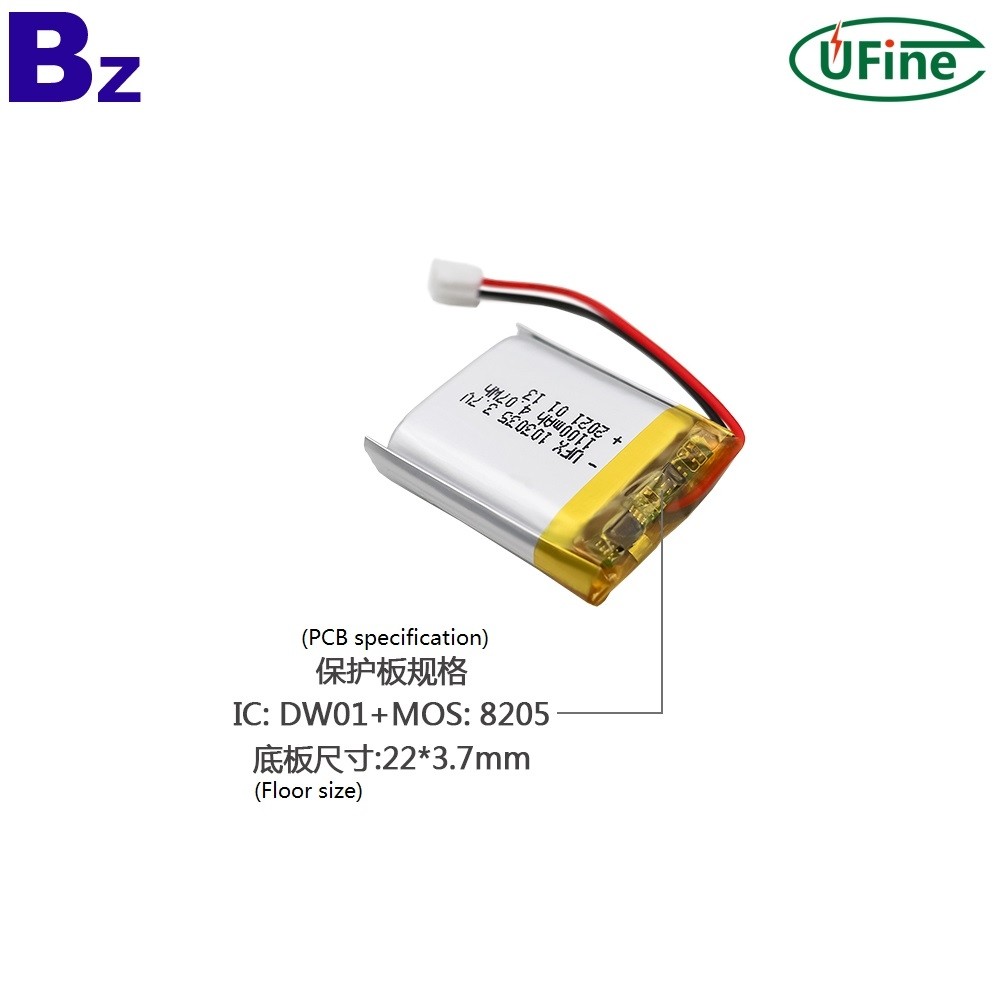 Battery Factory Direct Sale Best Price 1100mAh Li-polymer Battery