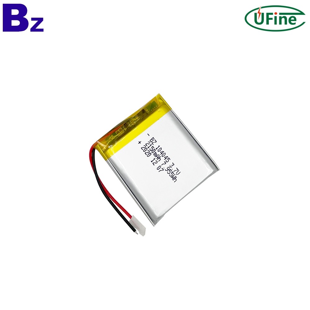 104045 3.7V 2150mAh Lithium Ion Polymer Battery