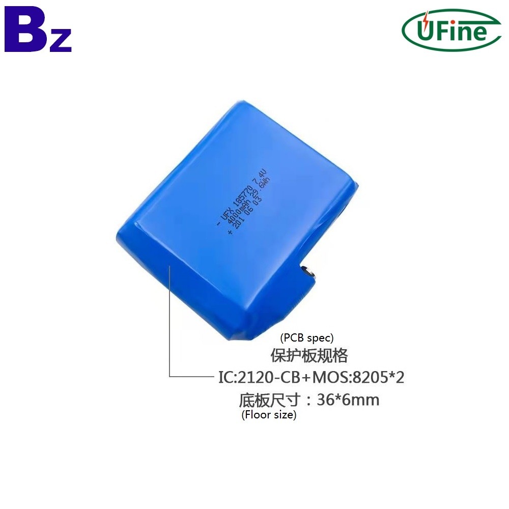 185770-2S 7.4V 4000mAh Lithium-ion Polymer Battery