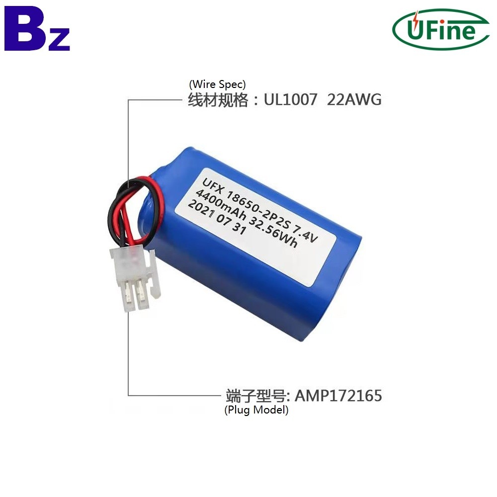 4400mAh 7.4V Cylindrical Batteries for Medical Equipment