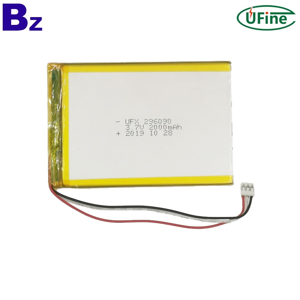 2000mAh Li-Polymer Battery For E-Book