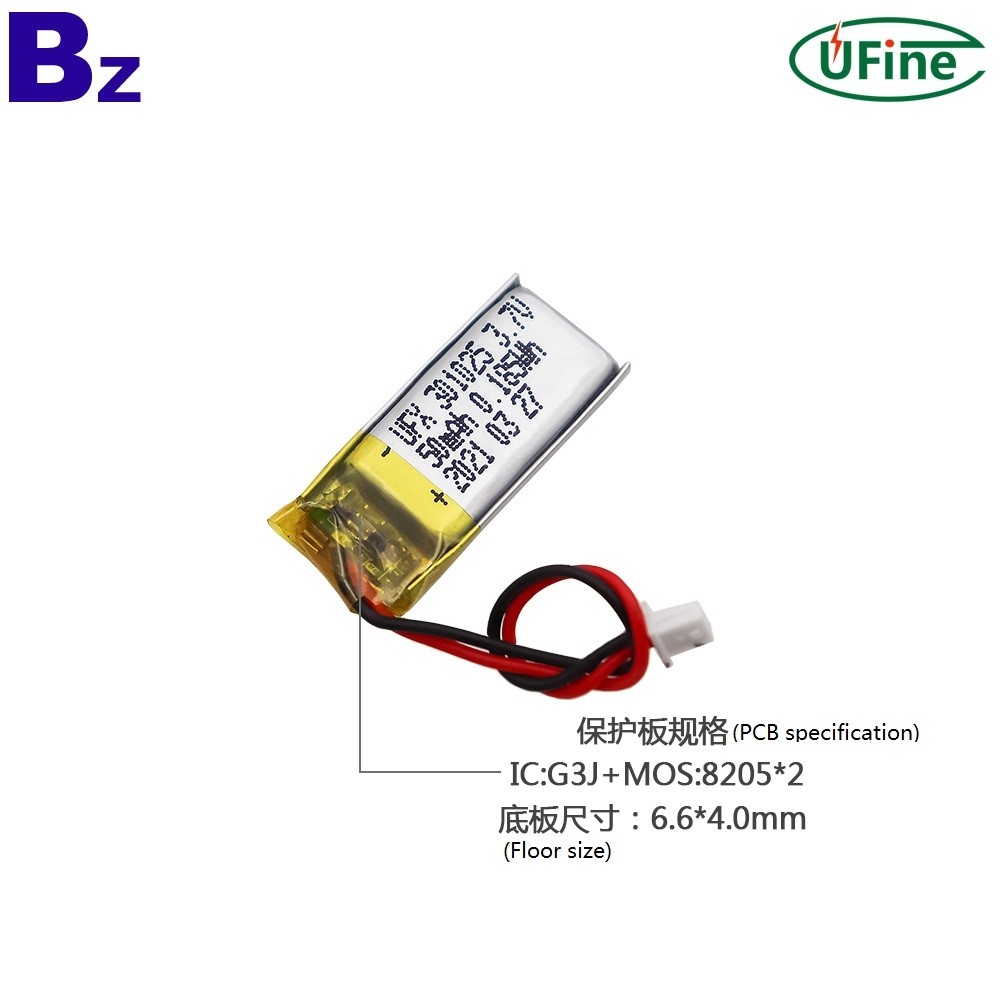 Lithium Cell Factory Supply High Performance 50mAh Lipo Battery