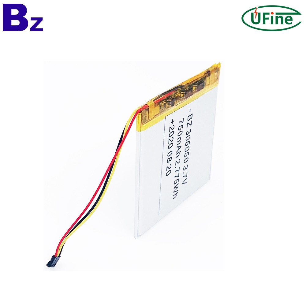 750mAh High Quality Rechargeable Lipo Battery