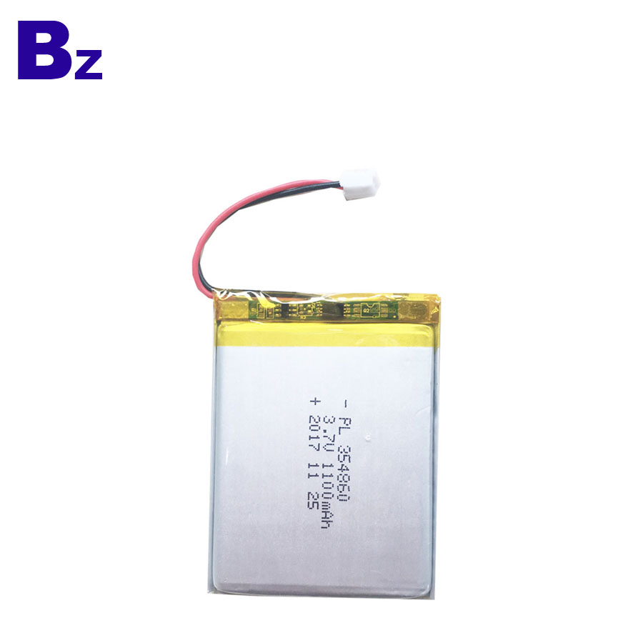 Customized Rechargeable Battery 1100mAh 3.7V