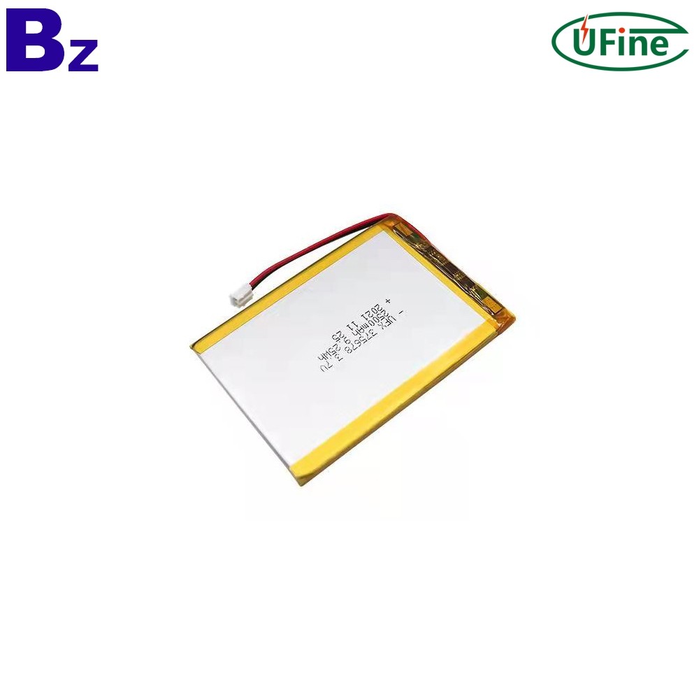 Lithium-ion Polymer Cells Factory Produce 3.7V 2500mAh Battery