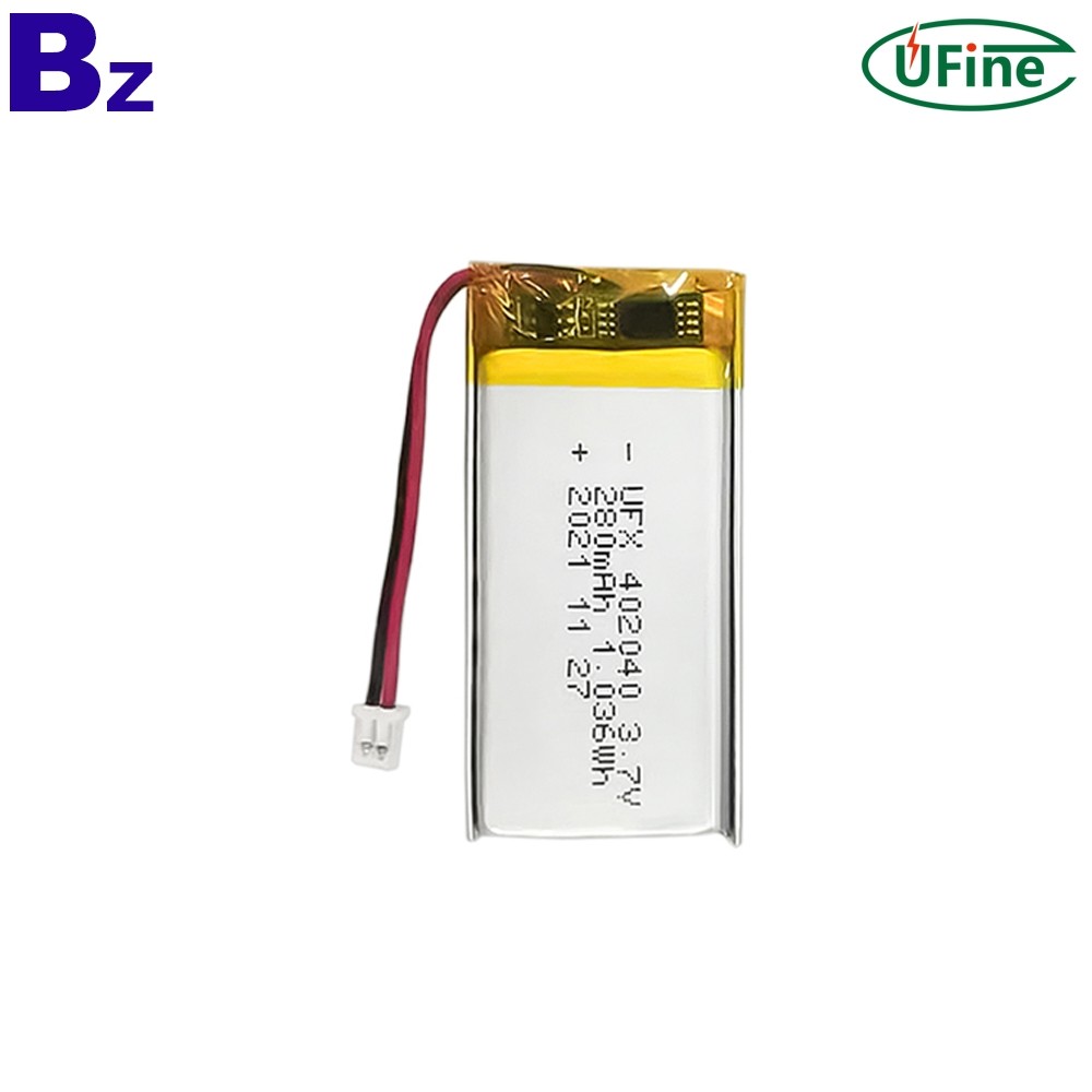 Polymer Lithium-ion Cell Manufacturer Wholesale 3.7V 280mAh Battery