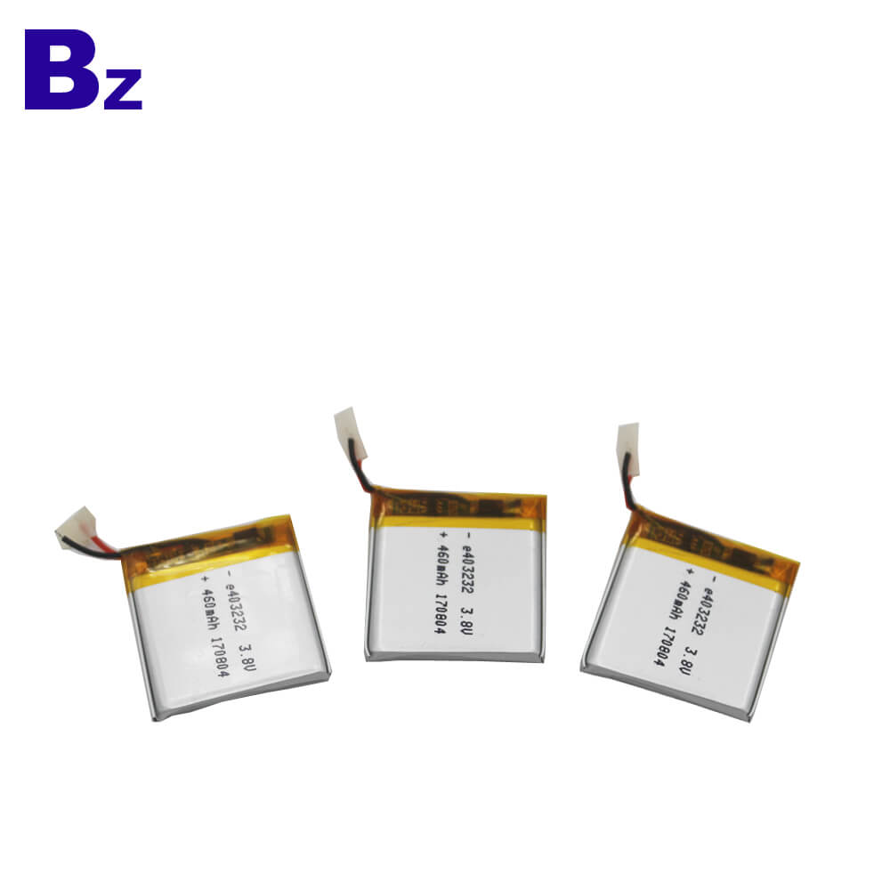 BZ 403232 460mAh 3.8V Li-Polymer Battery