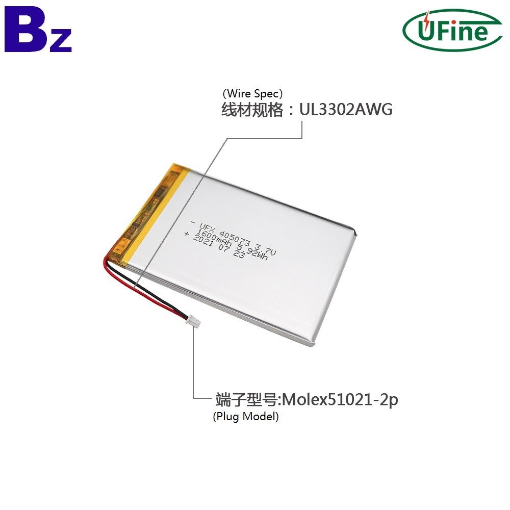 1600mAh Lithium Battery for Power Bank