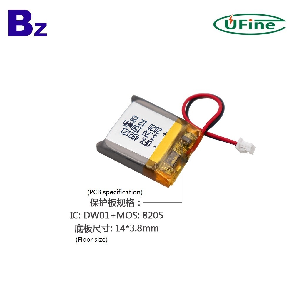 2021 Year Best Battery Manufacturer Wholesale 150mAh Lithium Polymer Battery