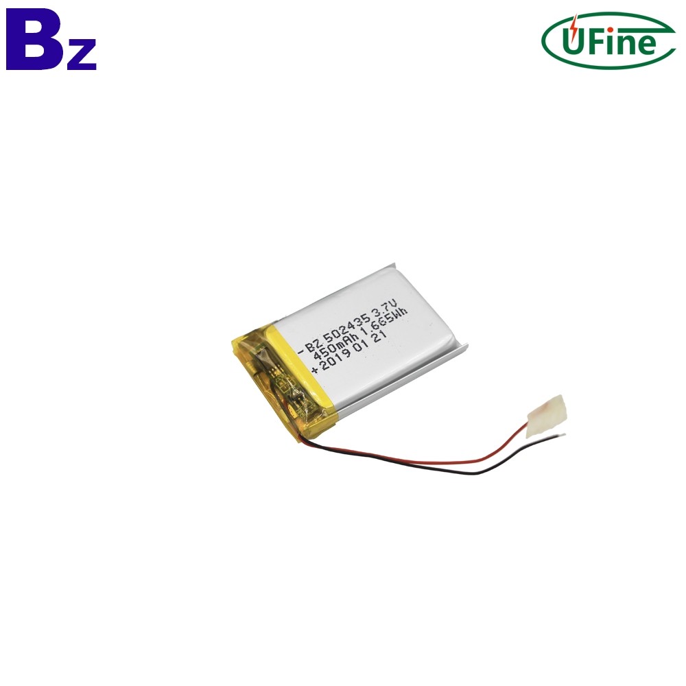 450mAh 3.7 Battery for Infrared Thermometer