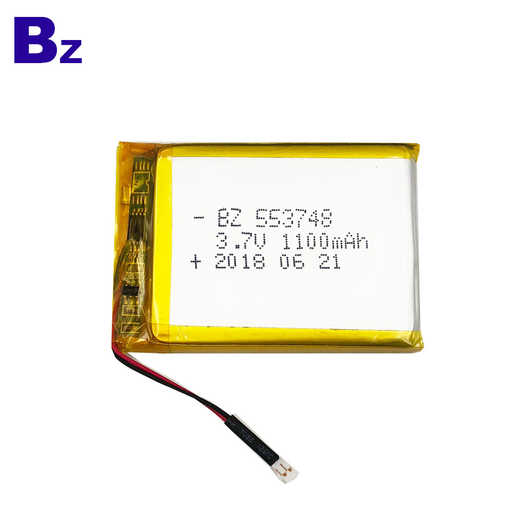 BZ 553748 1100mAh 3.7V Lipo Battery
