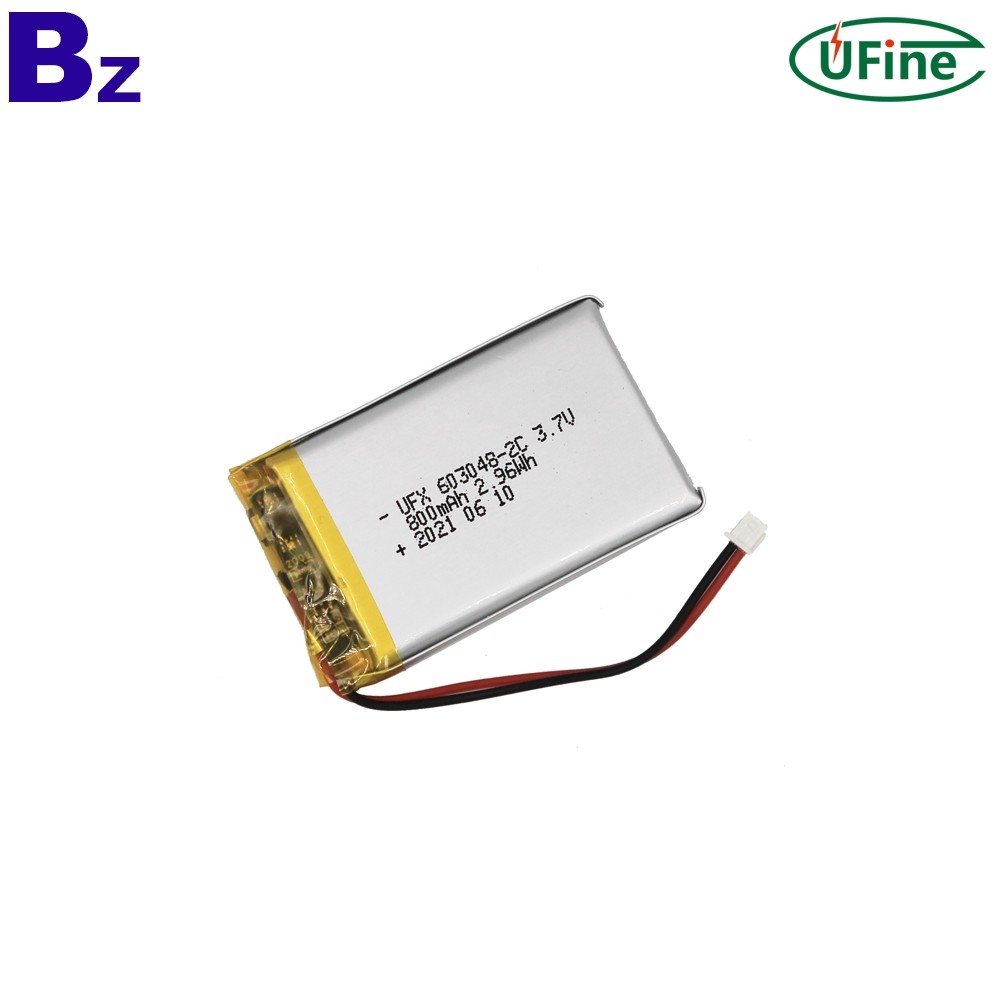 603048 3.7V 800mAh 2C Discharge Lipo Battery
