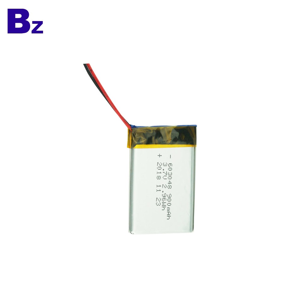 900mAh 3.7V Battery with KC Certificate 603048