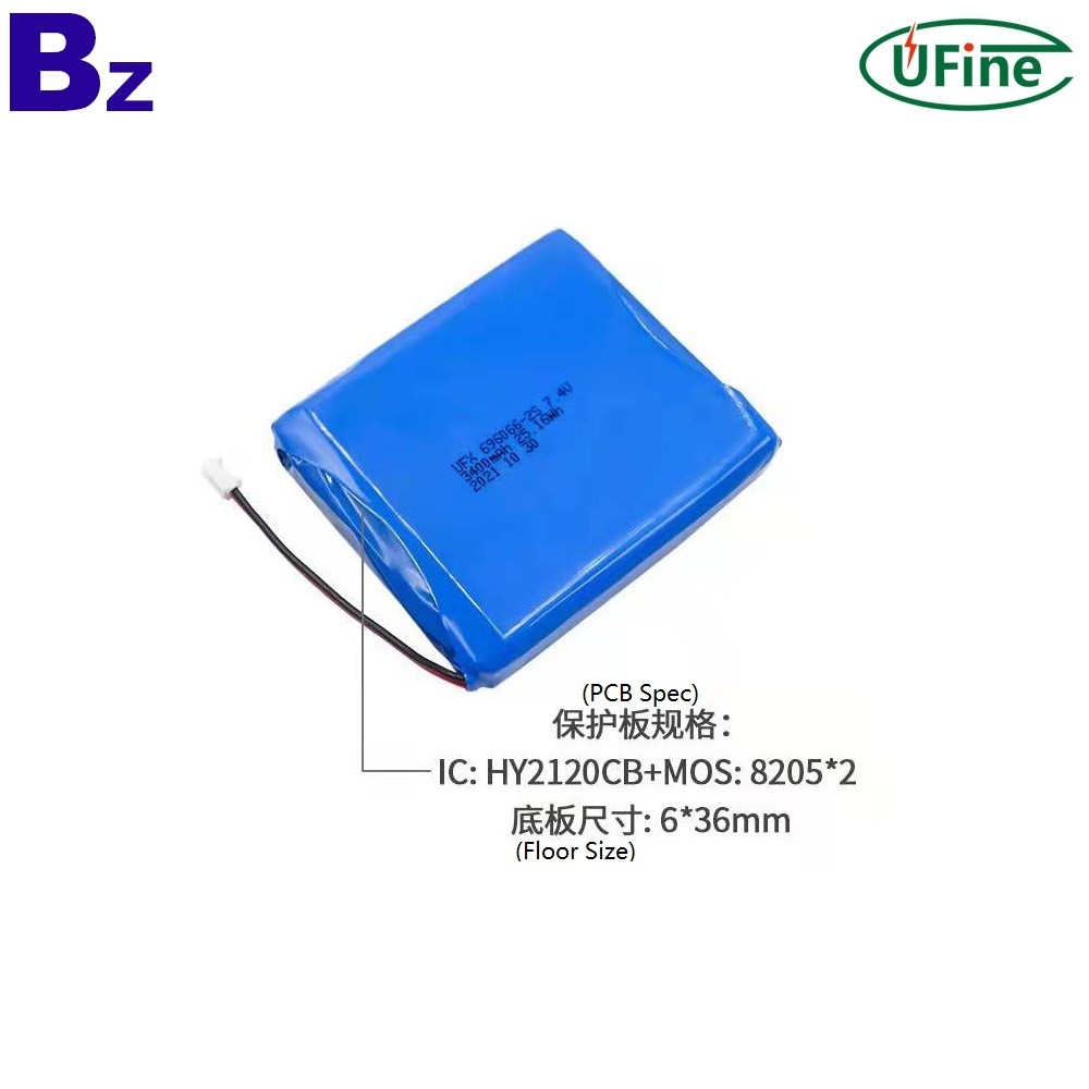 696066-2S 7.4V 3400mAh Rechargeable Lithium-polymer Battery Pack