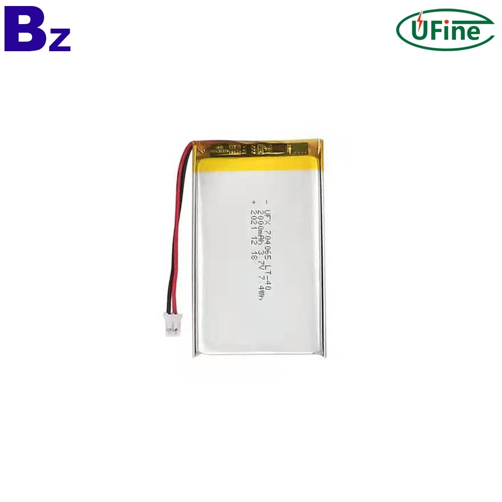 Rechargeable Lithium-ion Cell Manufacturer Customized 2000mAh -40 Low Temperature Battery