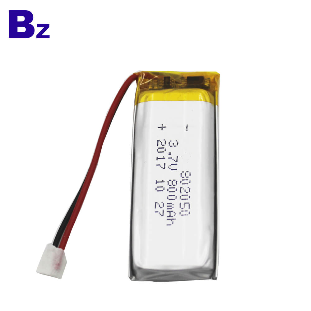 BZ 802050 800mAh 3.7V Lipo Battery