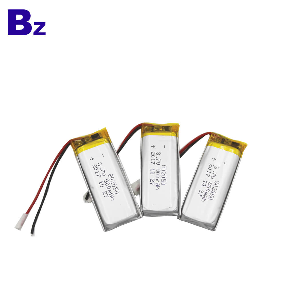 802050 800mAh Lipo Battery with KC Certification
