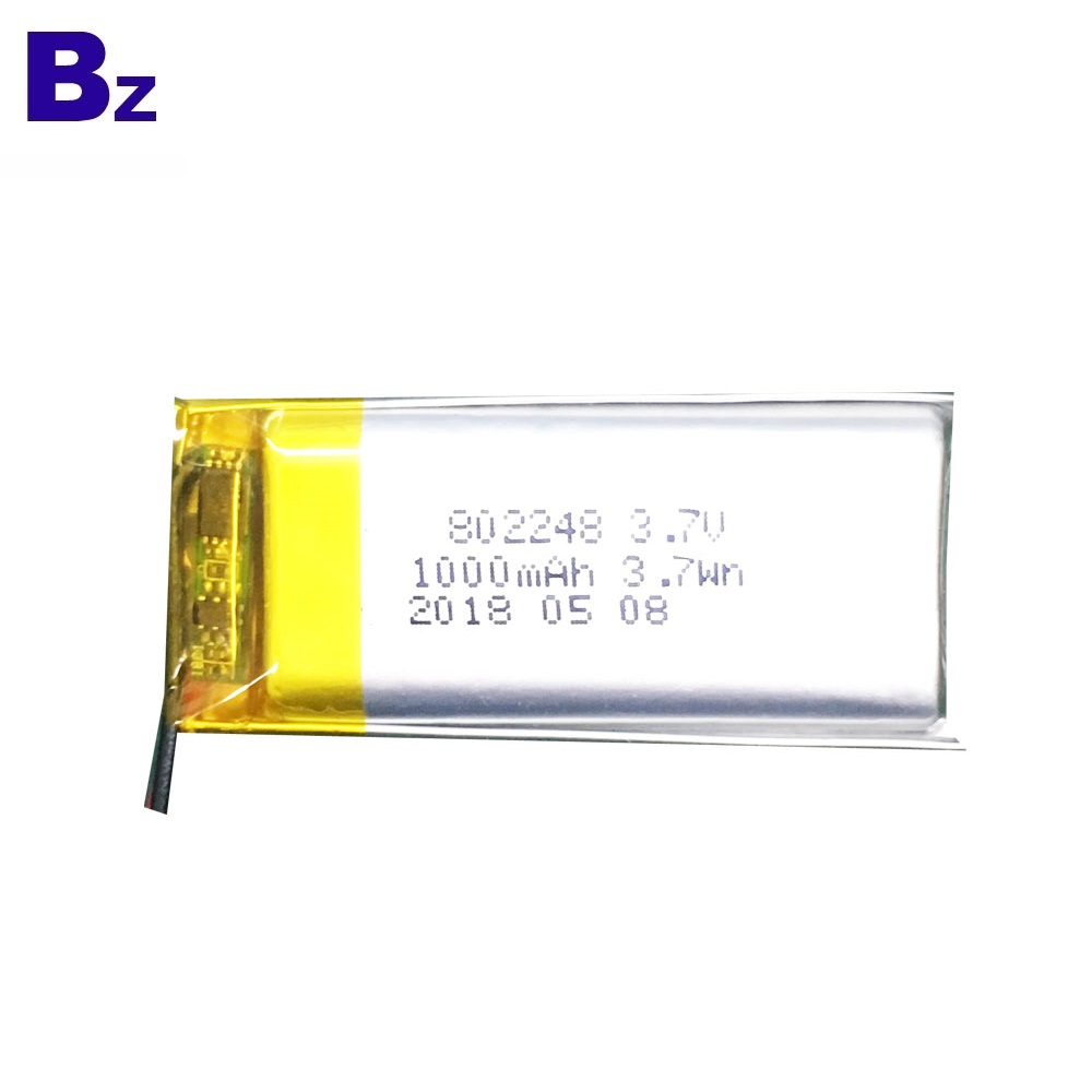 BZ 802248 1000mAh 3.7V LiPo Battery