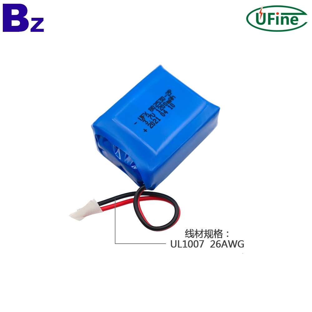 802530-2P 1200mAh 3.7V Lithium-ion Polymer Battery Pack