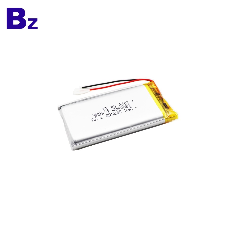 China High Quality Rechargeable 1800mAh Lipo Battery
