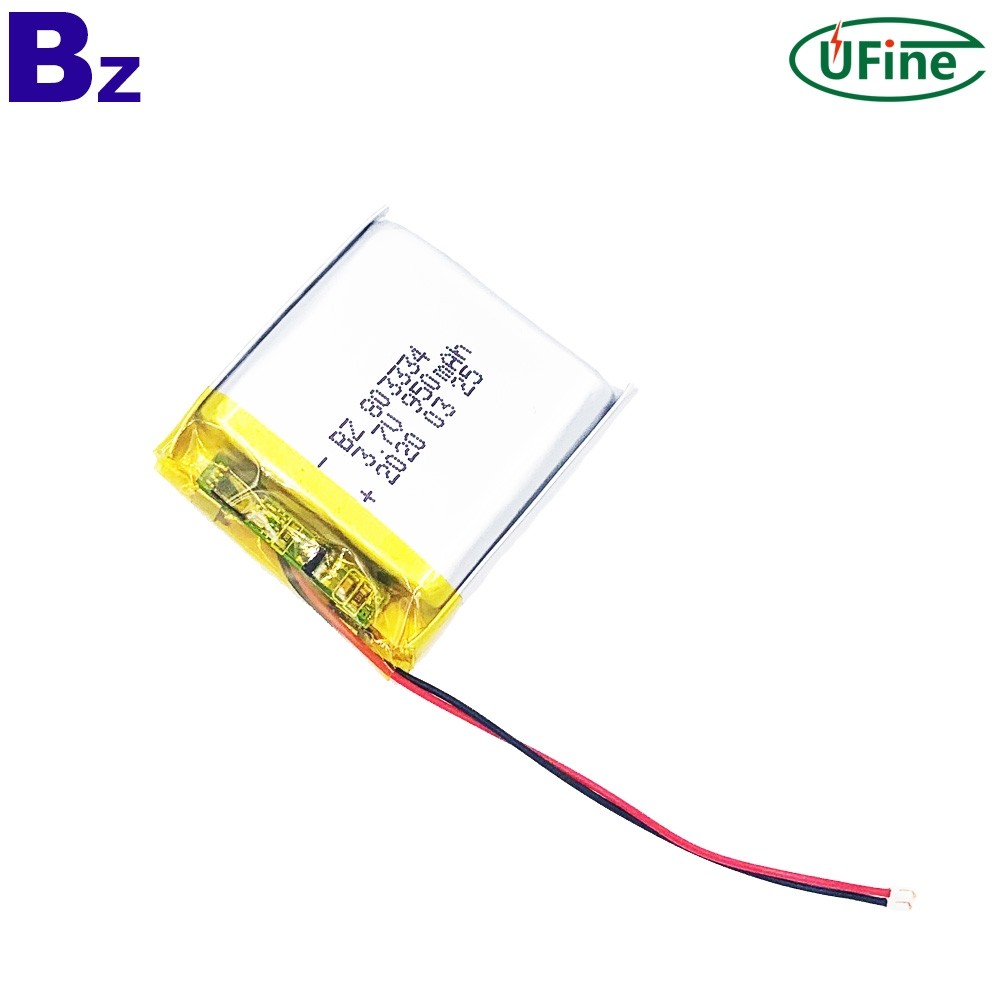 950mAh 3.7V Made In China Rechargeable Li-ion Battery