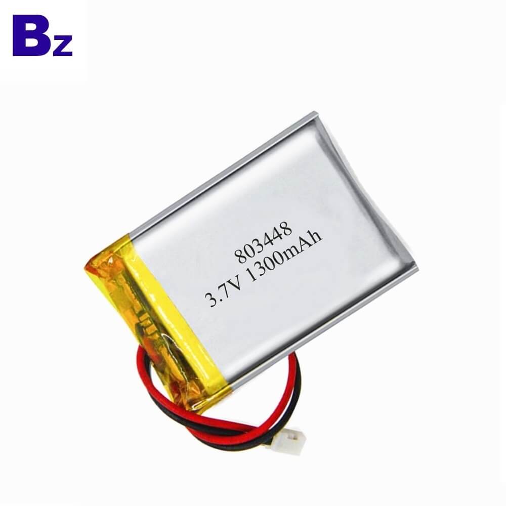 1300mAh Li-ion Battery for Bluetooth Device