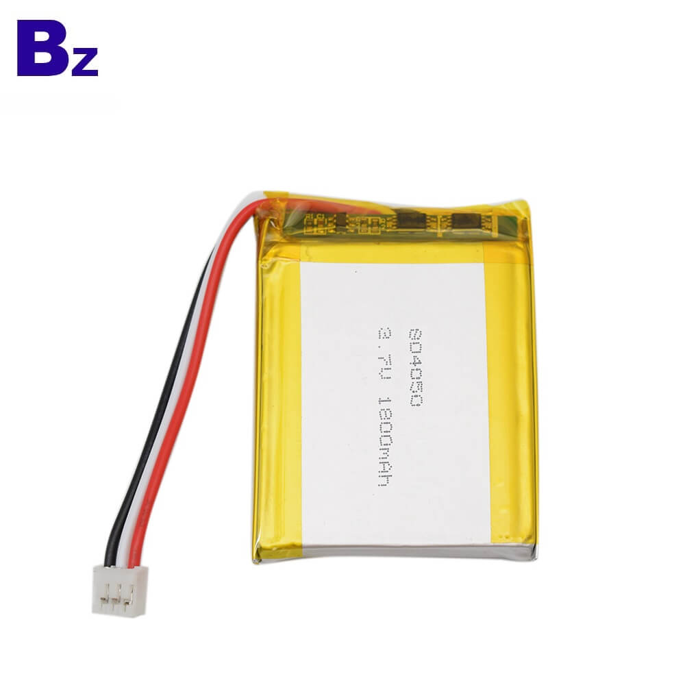BZ 804050 1800mAh 3.7V LiPo Battery