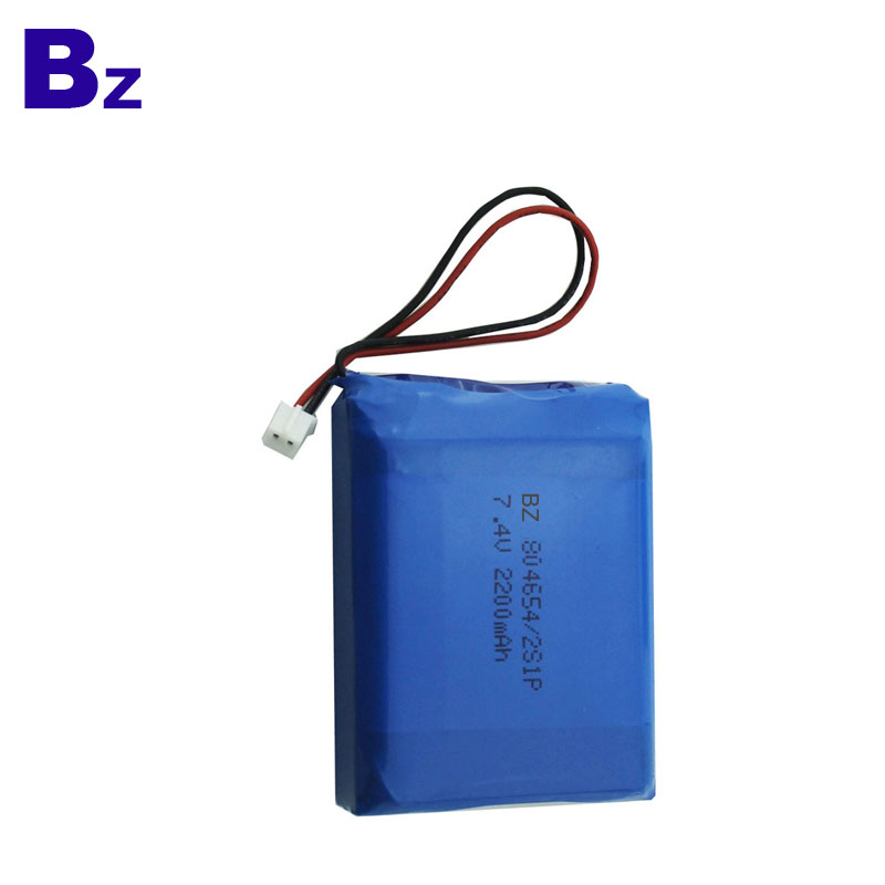 804654 2S 2200mAh 7.4V Polymer Li-Ion Battery